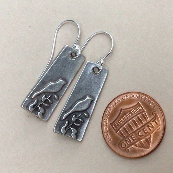 Sterling Silver Sundance Charm Earrings - Picture 6 of 9